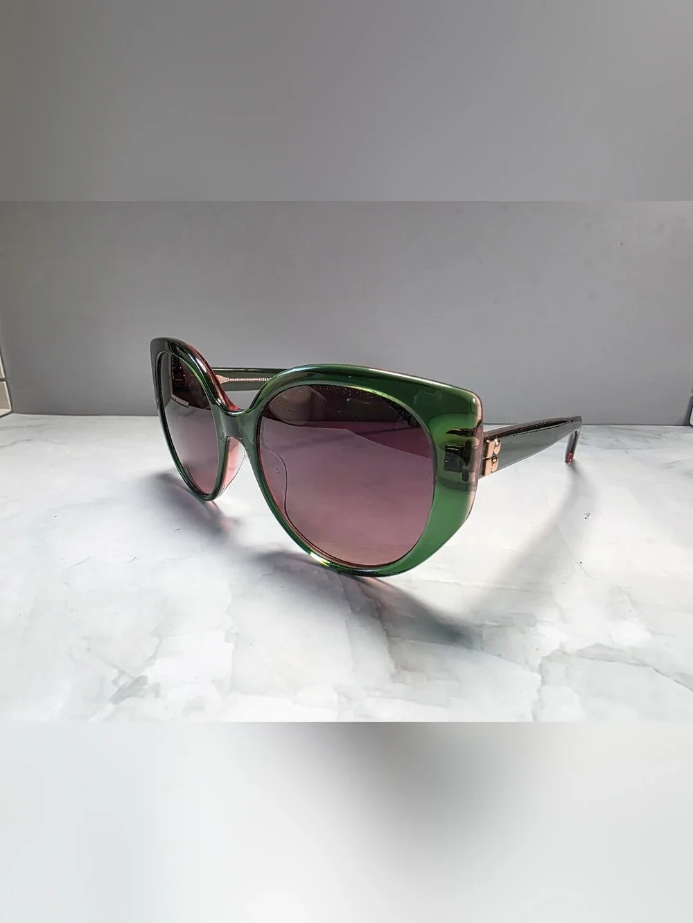 Kate Spade Seraphina/S Green Cat Eye Sunglasses